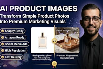 create professional ai product images for ecommerce