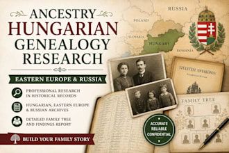do ancestry hungarian genealogy research eastern europe and russia, family tree