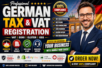 do german vat registration, germany tax filing, corporate tax income tax, vat id
