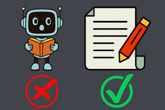 humanize fact check and rewrite ai generated content