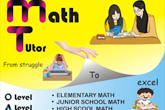 provide math tutoring services