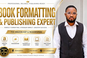 do ingramspark formatting, paperback and hardcover formatting, book publishing