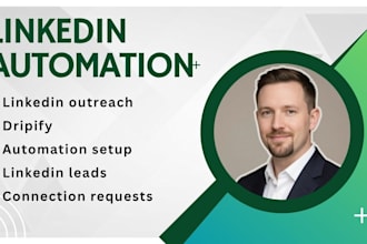 automate your linkedin outreach using dripify to book more sales calls