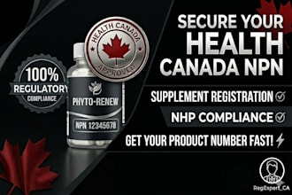 secure health canada npn registration for your supplement and nhp