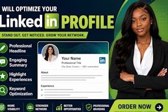create optimize linkedin profile to improve search visibility optimization