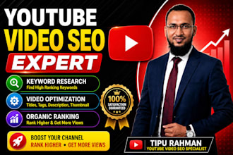 do youtube video SEO for better ranking and organic growth