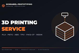 3d print your parts in pla petg abs tpu or carbon fiber nylon