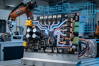 design bldc motor controller foc firmware with pcb design