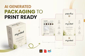 convert ai generated packaging into a print ready file