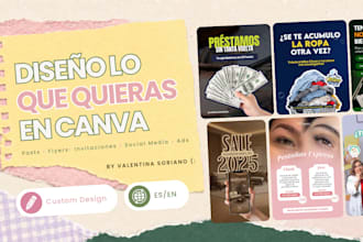 design canva posts, flyers, banners and custom graphics