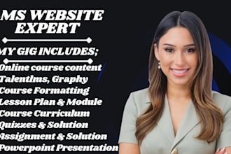 create course content on wordpress lms, talentlms, moodle, learndash and graphy