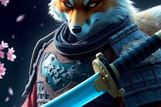 create fantasy animal characters