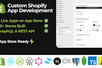 build a custom shopify app with shopify cli and graphql API