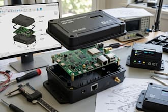 design pcb enclosure, 3d model and product casing for electronics