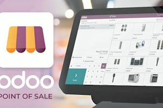 setup, customize and fix odoo pos for restaurant, retail and shop
