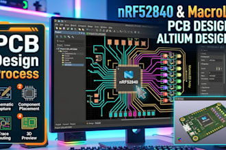 design custom smartpatch pcb with nrf52840 and macroled