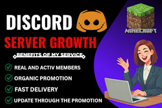 discord promotion, discord advertising, discord growth, minecraft promotion