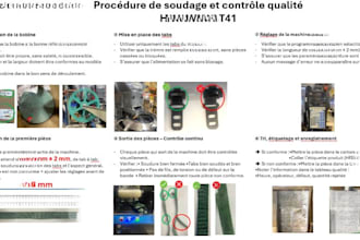 create product instructions with photos and quality controls