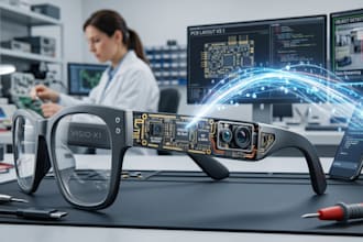 design ai glasses hardware camera pcb and embedded firmware