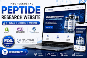 build peptide website fda complaint peptide website woocommerce peptide website