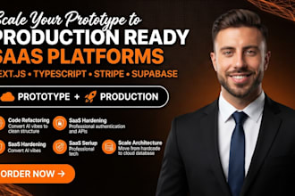 scale your bolt new or cursor prototype into a production ready saas