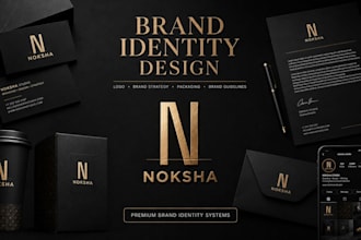 design a professional brand identity