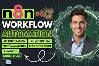 build n8n automation custom ai agent and n8n workflow
