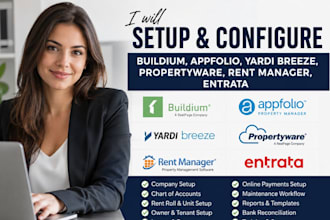 setup buildium appfolio yardi breeze propertyware rent manager entrata