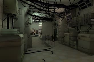 design an indoor vrchat world