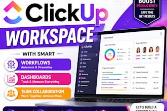 build your clickup workspace with smart workflows and team collaboration