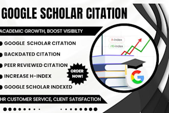 increase google scholar citations, scopus article writing and publishing