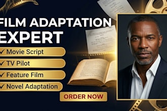 adapt your screenplay into a cinematic novel professionally