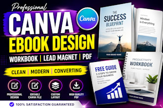 canva ebook design workbook lead magnet workbook pdf ebook formatting and layout