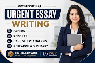 do 3, 5, 7 pages paper on any topic 1500, 2500 words essay writing, assignment