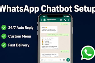 set up whatsapp chatbot for your business