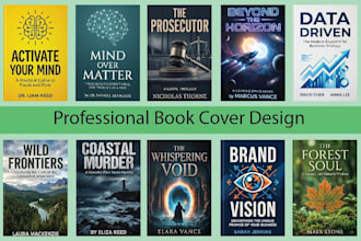 do non fiction book cover or self help book cover for custom book cover