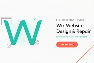 fix wix website design, wix website redesign, wix studio site bug fixing
