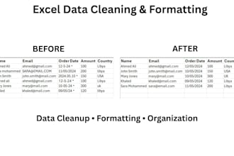 clean, format, and organize your excel spreadsheets