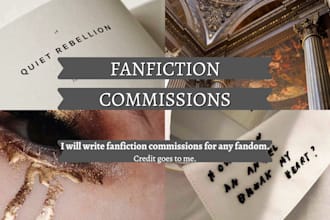write fanfiction for any fandom of your choice
