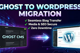 migrate ghost cms to wordpress ghost blog migration wordpress