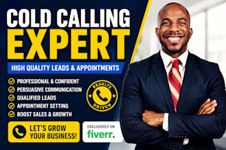 be your real estate cold caller and appointment setter