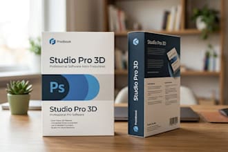 design high end 3d product packaging and box mockups