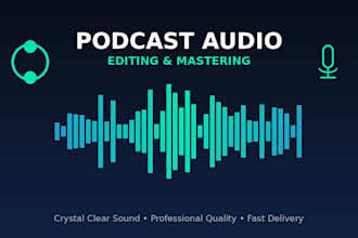 edit and master your podcast audio for crystal clear sound