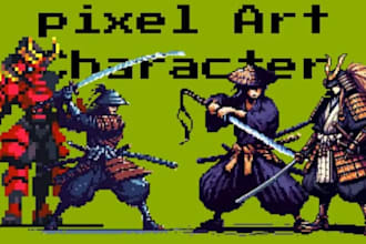 do pixel art character design game art pixel art sprite sheet pixel animation
