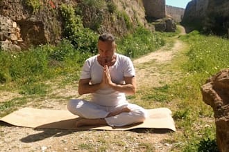 guide a unique meditation, breathwork and yoga nidra session