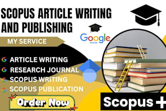write and publish research articles for scopus q1 q2 q3 q4 indexed journals