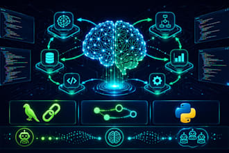 ai agent development using langchain and langgraph