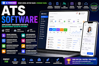 develop saas applicant tracking system, ats software, ai recruitment, hiring web