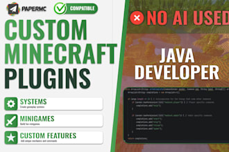 develop a custom minecraft plugin for your server