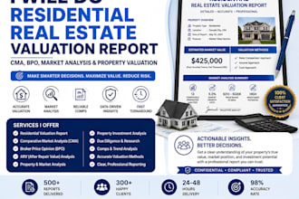 do residential real estate valuation report